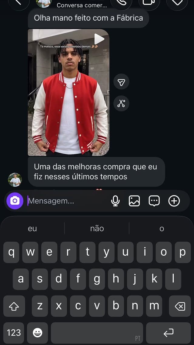 Depoimento de aluno 8