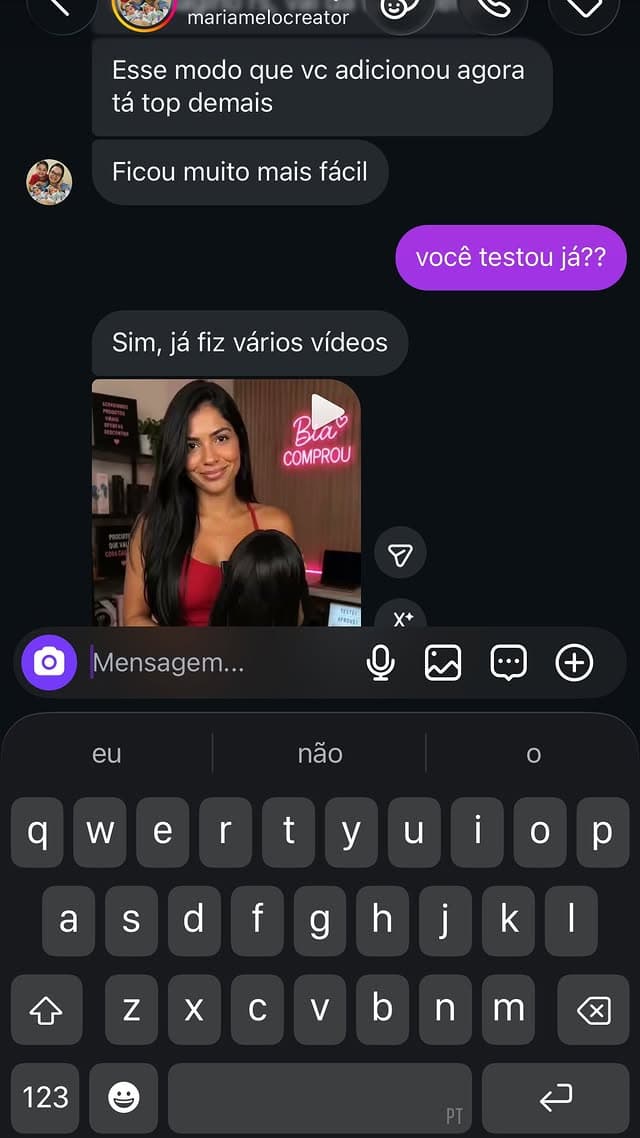 Depoimento de aluno 15